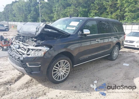 2023 Ford Expedition Platinum Max from USA, damaged, VIN 1FMJK1L89PEA17331